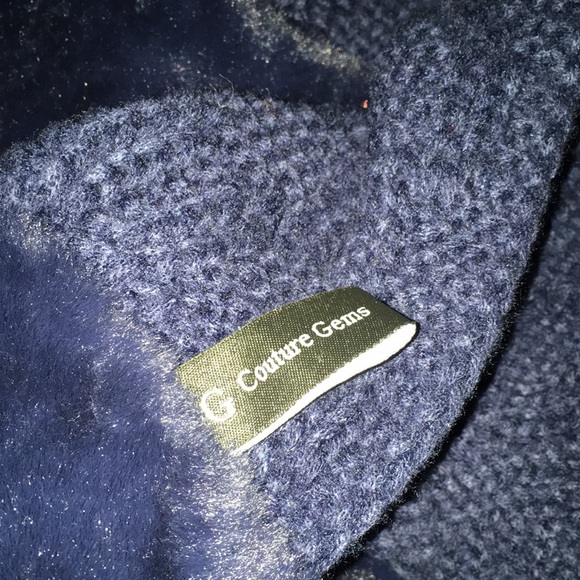 COUTURE GEMS infinity scarf faux fur - Picture 3 of 3